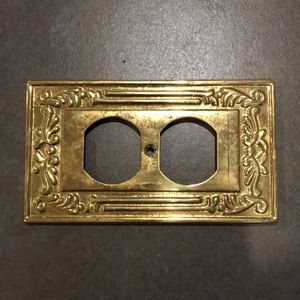 Gatco solid brass wall plate